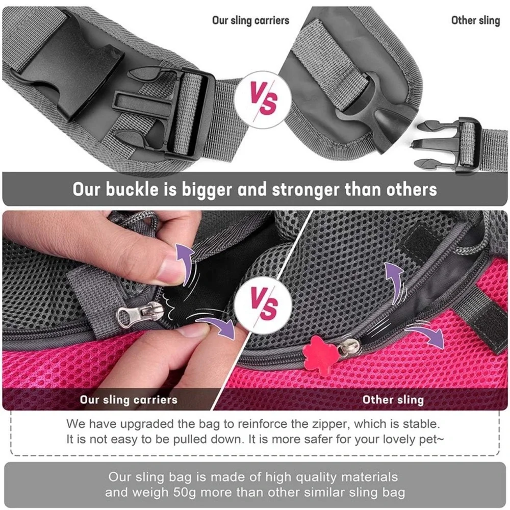 Dog Carrier Sling Bag - Small